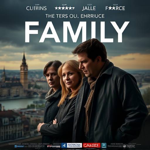 Affiche de la série 'Chroniques Lyonnaises', une série dramatique franäaise sur une famille de Lyon
