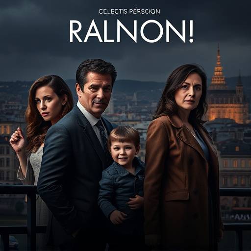 Affiche de la série 'Chroniques Lyonnaises', une série dramatique franäaise sur une famille de Lyon